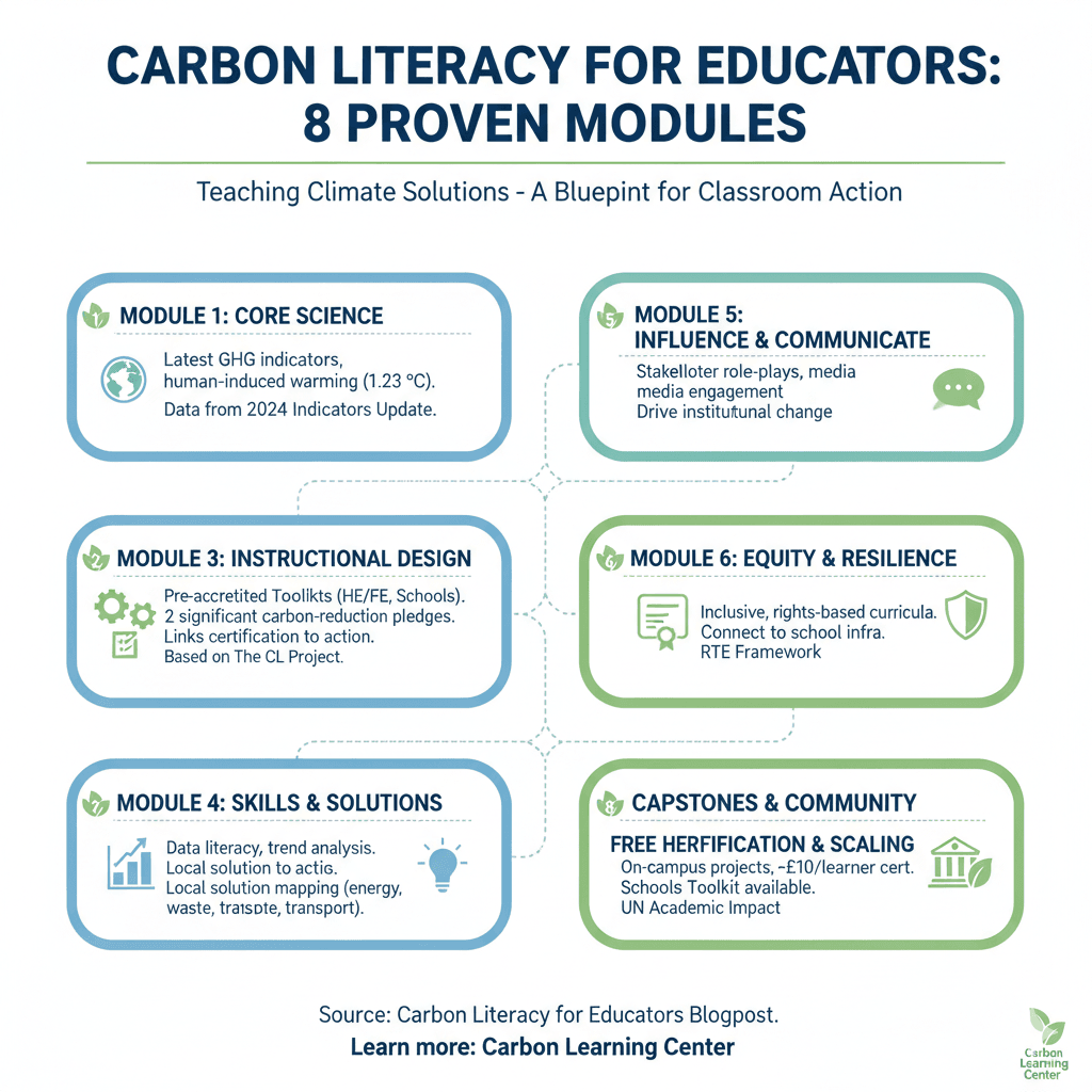 Carbon Literacy for Educators