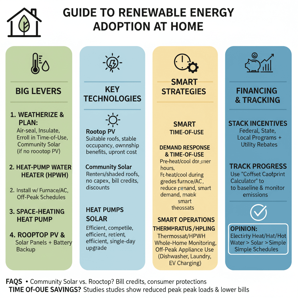 Guide to Renewable Energy Adoption at Home