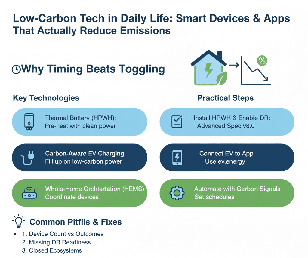 Low Carbon Tech in Daily Life
