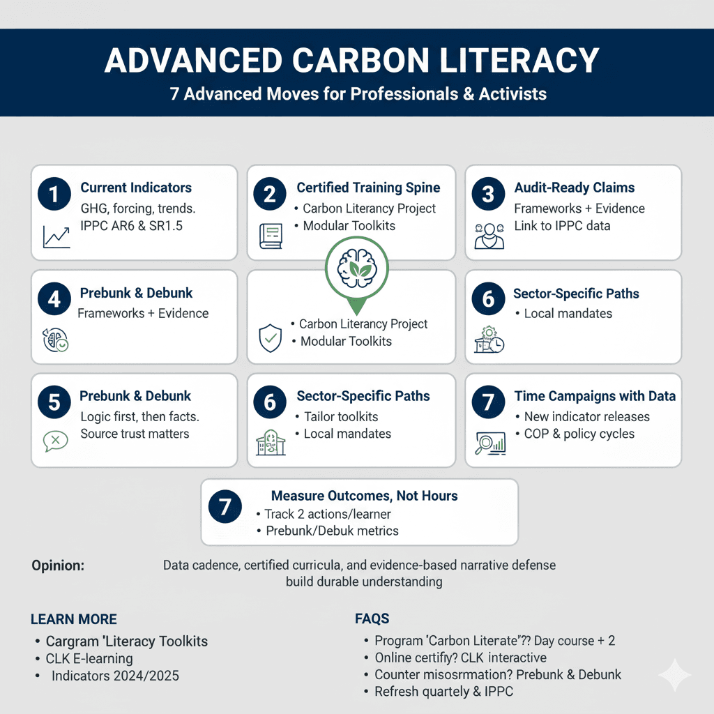 Advanced Carbon Literacy